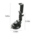 thumbnail image 3 of Tgbvmt Suction Cup Car Phone Mount Dashboard Windshield Holder with Gel Pad Adjustable for All Smartphones up to 6.8 inches Sports Cameras for Stable Viewing Easy Installation on Bumpy Roads., 3 of 7