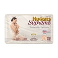thumbnail image 1 of Pañales Huggies Supreme etapa 1 unisex 28 pzas, 1 of 4