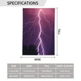 thumbnail image 3 of Wukai Thunderstorm Violet Purple Garden Flags Double Sided Welcome Garden Yard House Flags Outside Outdoor House (Only Flag), 3 of 8