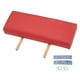 thumbnail image 5 of Reposapiés extensible para camilla de masaje, compacto, universal, práctico, de PU rojo, 5 of 9