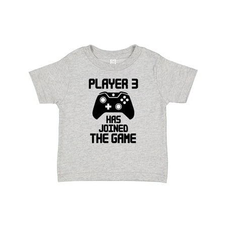 

Inktastic Player 3 Has Joined the Game Gift Baby Boy or Baby Girl T-Shirt