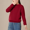 thumbnail image 3 of Ugoldhm Girls Sweaters Crewneck Long Sleeve Fuzzy Tops Fall Winter Warm Shirts for 2-14 Years, 3 of 6