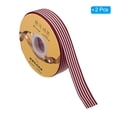 thumbnail image 3 of Unique Bargains 100 Yards x 1' Christmas Striped Ribbon, Red and White Ribbon Candy Cane Ribbon Roll Wrapping Ribbon, 3 of 6
