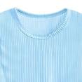 thumbnail image 3 of fatyb Garçons Filles Été Ensembles 2 Pcs T-Shirts à Manches Courtes Col Rond Shorts Ensembles de Shorts Décontractés pour Enfants, 3 of 7