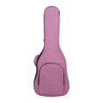 thumbnail image 1 of Bolsa de guitarra grande, resistente al agua, acolchada, duradera, a prueba de polvo, de alta densidad, estuche de guitarra portátil de 42 pulgadas, Rosado shamjiam Caja electrica, 1 of 9