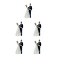 thumbnail image 1 of Wosthever Soporte de la boda de la estatuilla de la resina del novio de la decoración de la torta Type6 NO6, 1 of 6