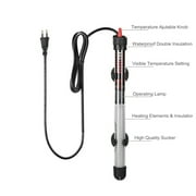 50W/100W/300W Adjustable Aquarium Heater, Submersible Glass Water Heater for 5 70 Gallon Fish Tank