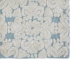 thumbnail image 5 of Better Trends 21" x 34" Bathroom Rugs 100% Cotton Soft Water Absorbent Non Slip Bath Mat Machine Washable Rug (Blue) Medallion Collection, 5 of 6