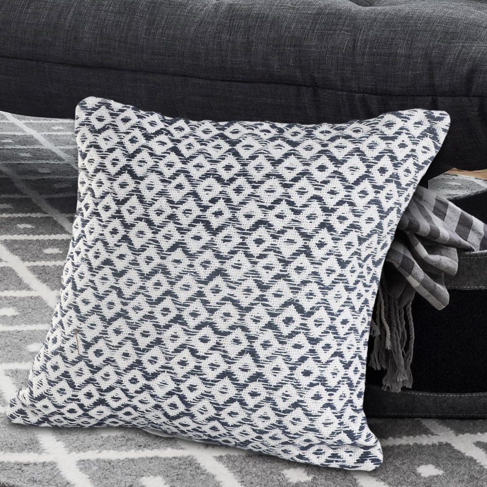 LR Home Diamond Paradise Navy / White 18 inch Standard ...