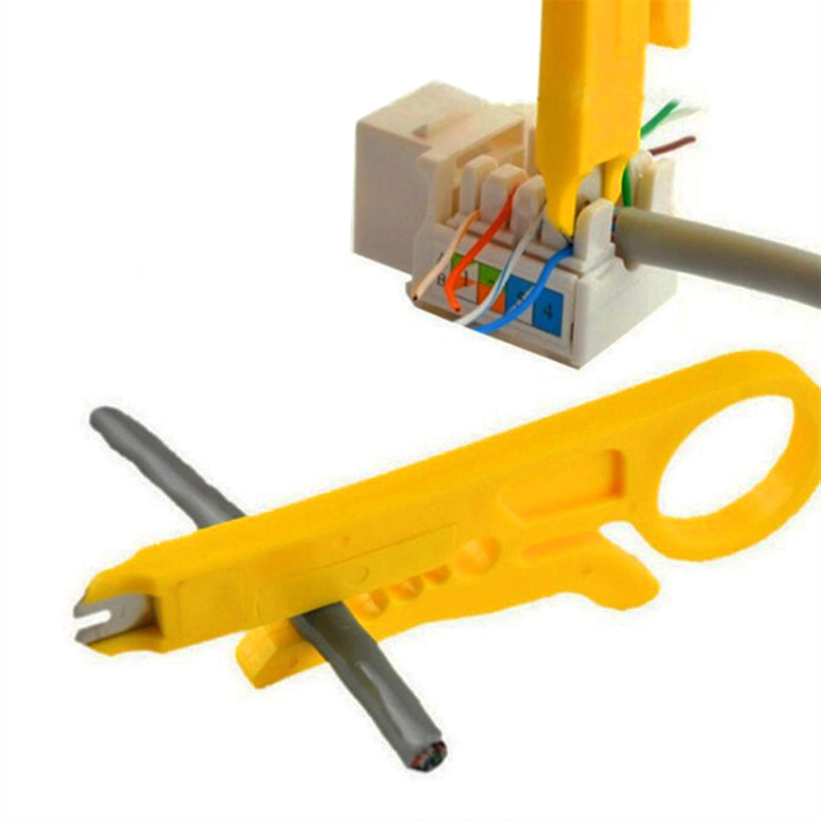 Cable Stripping Wire Cutter Crimping Tool Multi Stripper Knife Crimper Pliers Portable Cut Line Pocket Multitool Crimping Tool ,Built to Last