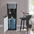 thumbnail image 2 of 5.28 Gallon Bottom Loading Water Cooler Dispenser, 2 Temperatures Available with Hot, Cold, Practiacal Freestanding Water Dispenser for Both Home Offices Nurseries Kitchens.(Dark Gray), 2 of 7