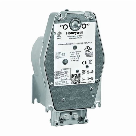 Honeywell Electric Actuator,30 in.-lb.,3 SPDT MS8104F1010/U