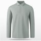 thumbnail image 5 of pstuiky mangas largas para hombre, Camisa informal holgada de manga larga con solapa y botones a rayas para hombre camisetas de hombre l, 5 of 8