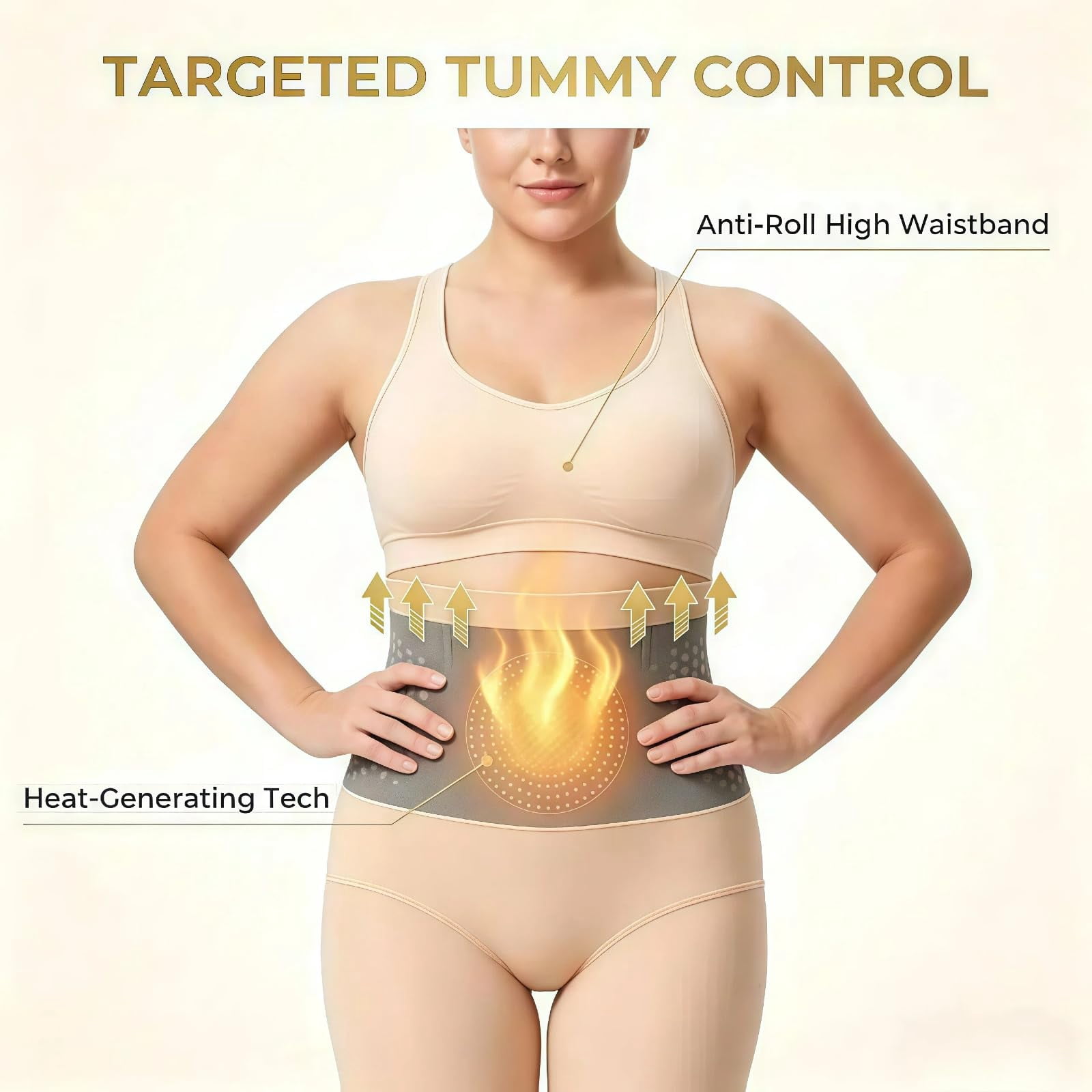 3 PCS Moringa and Berberine Shorts, 4-in-1 Micro-Particle Sculpting Yoga Pants, High Waisted Thermogenic