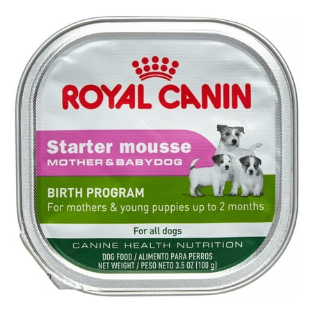 Royal Canin Birth Program Starter Mousse Wet Dog Food, 3.5