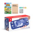 thumbnail image 1 of Nintendo Switch Lite Blue, Animal Crossing: New Horizons and Mytrix Accessories, 1 of 5