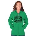 thumbnail image 3 of Another Nice Day Ruined Funny Work Zip Up Hoodie Men's Women's Brisco Brands 3X, 3 of 6