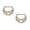 Rose Gold, variant on Pair of Nipple Clickers 14G Filigree Design with Hollow Heart Center