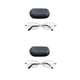 thumbnail image 3 of Qarigey Gafas de lectura plegables portátiles calientes Unisex mujeres hombres marco de Metal ovalado presbicia lupa gafas con estuche Type4 NO4 Qarigey  CBP028215, 3 of 5