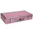 thumbnail image 3 of White Swan American Mahjong Set in Luggage-Style Pink Case - Ivory Tiles - Modern Pushers, 3 of 8