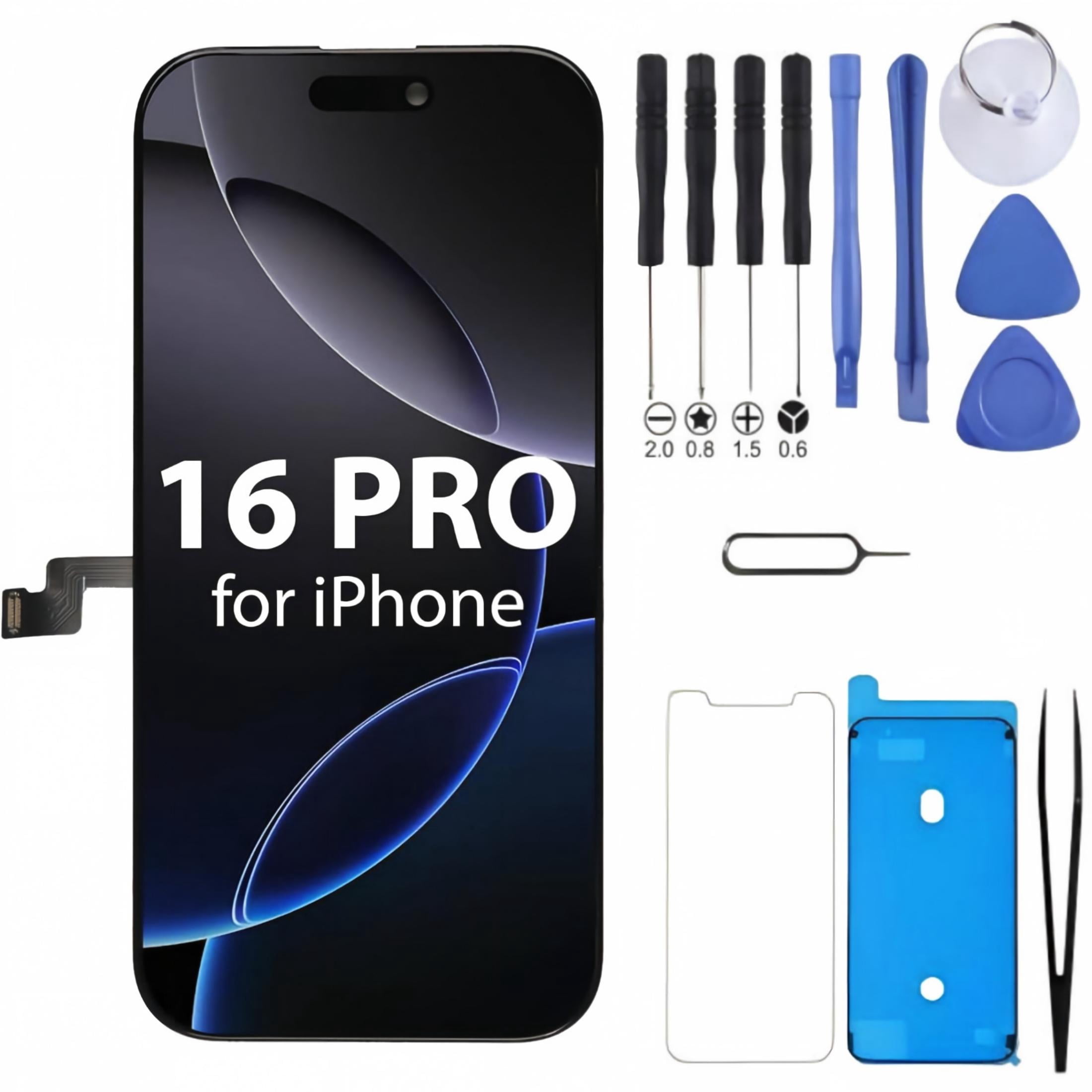 Screen Replacement for iPhone 13 Pro Max A2643, A2484, A2641