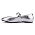 thumbnail image 3 of Olivia Miller Women's Eastern Star Metallic Mary Jane Flats, 3 of 8
