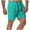Mint Green, variant on Utoimkio Men's Running Athletic Shorts Comfy Elastic Waisted Drawstring Gym Shorts Summer Lightweight Quick Dry Beach Shorts with Pockets