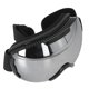 thumbnail image 3 of Gafas de esquí Lentes recubiertas de PE antivaho Capas Dobles Accesorios de esquí sin Marco Ajustables para Motos de Nieve Plata, 3 of 12