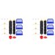 thumbnail image 1 of 2X Rueda Filtro Cepillo Lateral de Rodillo para 600 Series 606 610 620 630 650 660 675 676 Accesorios de Aspiradora, 1 of 6