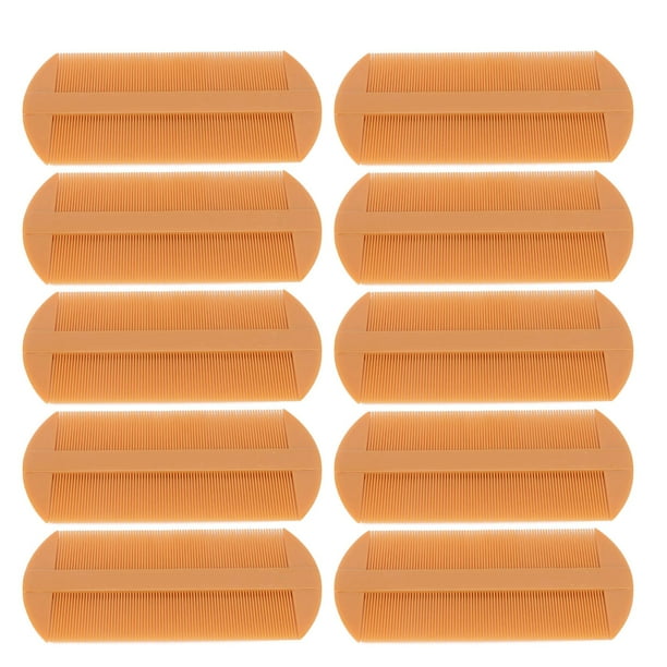 Peine Para Liendres, Peine De Plástico Para Piojos, Doble Cara, Antideslizante, Peine Fino Vintage Para Dientes Para El Hogar