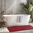 thumbnail image 2 of Red and Black Checkerboard Pattern Kitchen Rug Mat,Kitchen Runner Rugs Non Skid Washable,Decorative Kitchen Floor Mats for Kitchen,Sink,Laundry,17"x47.2", 2 of 7