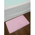 thumbnail image 2 of Geometric Bath Mat, Striped Pattern with Pink Tones Thick and Tiny Lines Modern Illustration, Non-Slip Plush Mat Bathroom Kitchen Laundry Room Decor, 29.5 X 17.5 Inches, Pink Grey White, Ambesonne, 2 of 2
