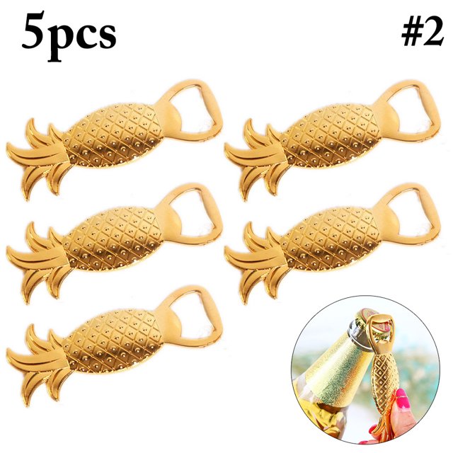 Bangcool Bottle Opener Creative Pineapple Shape Beer Cap Opener Wedding Party Favor