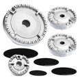 thumbnail image 1 of Gas Hob Burner Crown Flame Cap Universal Fit For Oven Cooker Between Sizes, 1 of 5