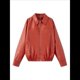 thumbnail image 1 of Chaquetas de para Mujer, Abrigos de Motociclista de Imitación de Gran Tamaño, Ropa de Moda para Otoño Rojo M, 1 of 8