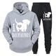 thumbnail image 4 of Trajes para hombre con estampado de "I Love Dachshunds", sudaderas con capucha y pantalones con letras de animales divertidos, conjuntos de 2 piezas, sudaderas casuales para amantes de los perros salc, 4 of 4