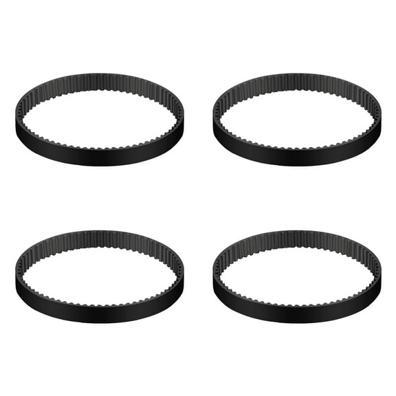 Replenishment Belts for Bissell Pet Hair Eraser Upright Vacuum Series 1650, 2281, 2475, 2461, 27909, 2790 and Pet Hair Eraser Lift-Off Model 2087 Series, Replace Parts # 1608840, 4 Pcs