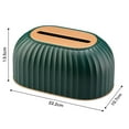 thumbnail image 3 of Caja de Pañuelos a Rayas Macarena Almacenamiento de Tejidos, 3 of 8