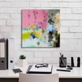 thumbnail image 5 of Epic Graffiti 'Abstract Colorful Flows 20' by Irena Orlov Giclee Canvas Wall Art, 18"x18", 5 of 8