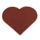 thumbnail image 2 of Set of 3 Heart-Shaped Leather Bookmarks, Corner Markers, Light Brown, Anti-Fog Wax, Matte Brown, Coffee, 2 of 4