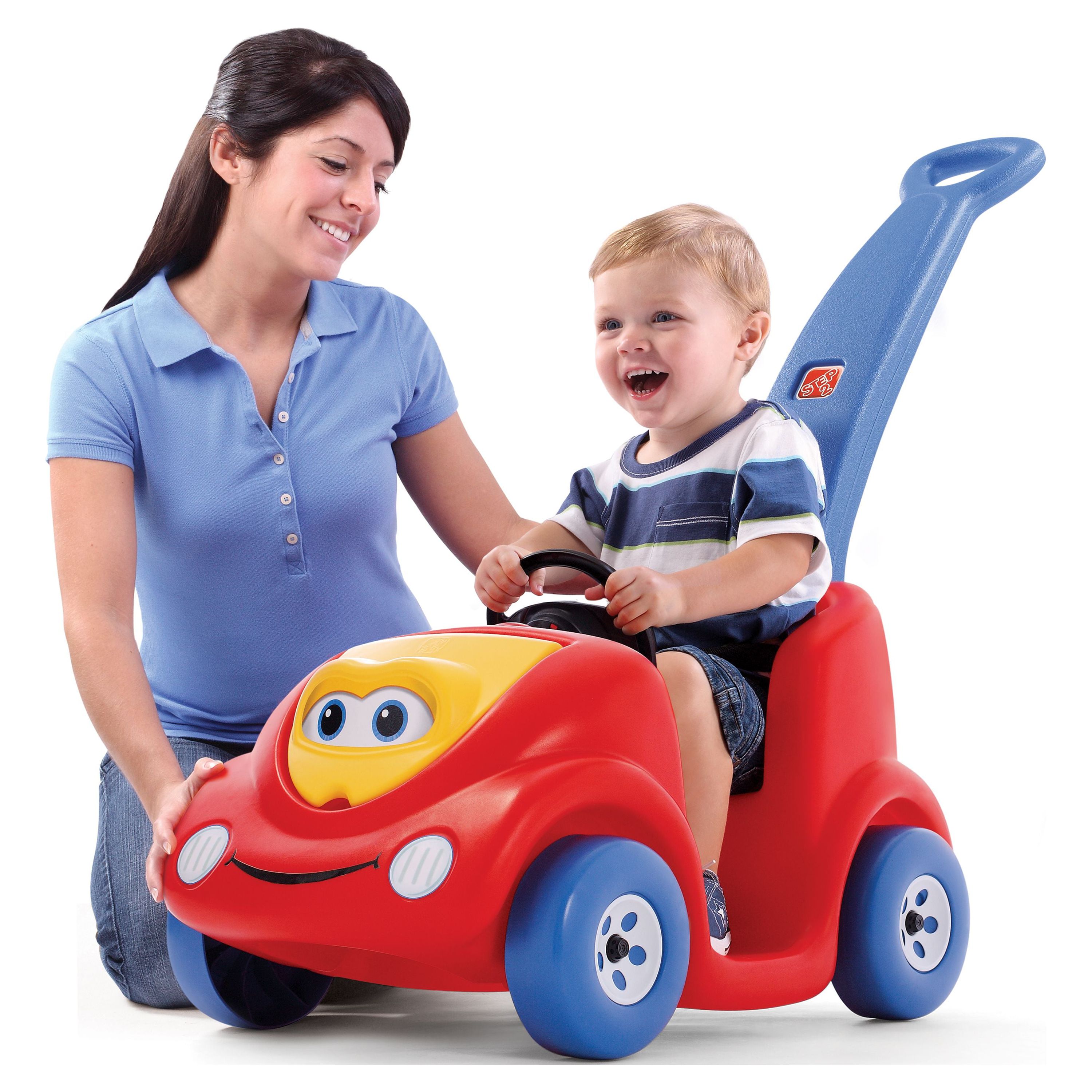 Step2 Push Around Buggy Red 10th Anniversary Edition Push Car and Ride on Toys for Toddlers - image 3 of 6