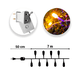 thumbnail image 4 of Serie Decorativa Navicolors  Paquete 3 Pz Luz Led Multicolor 140 Focos Tipo Microfóno 8 Funciones Cable Blanco 7 m, 4 of 6