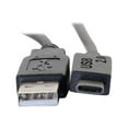 thumbnail image 2 of C2G 28870 USB 2.0 USB-C to USB-A Cable, Male to Male Thunderbolt 3, Tablet, Chromebook Pixel, Samsung Galaxy TabPro S, LG G6, MacBook, 2 of 5