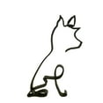 thumbnail image 2 of Minimalist Dog Sculptures Bedroom Office Bookshelf Figurines Decor Statue    Note:, 2 of 9