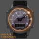 thumbnail image 5 of Vogacara Reloj solar digital para hombre Relojes deportivos para exteriores para hombre Reloj inteligente a prueba de agua 50M Carga solar Puntero digital masajeadores Vogacara CE006586-00, 5 of 6