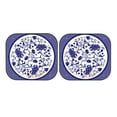 thumbnail image 7 of Haiem Blue And White Porcelain Pattern Car Windshield Sun Shade (2 Pieces) Foldable Windshield Sun Shade Car Accessories for Truck SUV Pickup-Small, 7 of 7