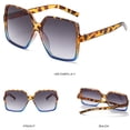 thumbnail image 3 of Wancir Trendy Vintage Aviator Square Sunglasses For Womens Mens Retro 70s Women Sun Glasses, 3 of 3