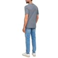 thumbnail image 4 of s.Oliver Camiseta hombre - Basic, estampado logo, cuello redondo, algodón Gris claro 3XL (XXX-Large), 4 of 5
