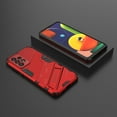 thumbnail image 5 of Sanimore for Samsung Galaxy A53 5G 6.5" 2022 Armor Protective Cover Rugged PC Backplane with Hidden Kickstand Anti-fall Drop Resistant Shockproof [Light & Thin] Hybird Case for Galaxy A53 5G, Red, 5 of 6