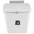 thumbnail image 3 of Kitchen Compost Bin for Counter Top or Under Sink, Hanging Small Trash Can with Lid,Mountable Indoor, 3 of 5